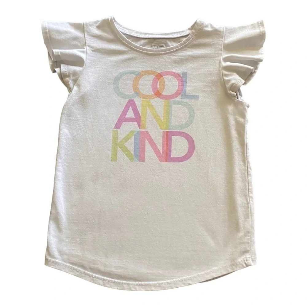 GIRLS SIZE 5 OUTFIT-CHILDRENS PLACE CORDUROY JUMPER WITH WHITE TOP